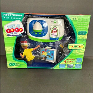 Tv GoGo Video Vision Main Console Includes 4‎ Games Puts You in the Game